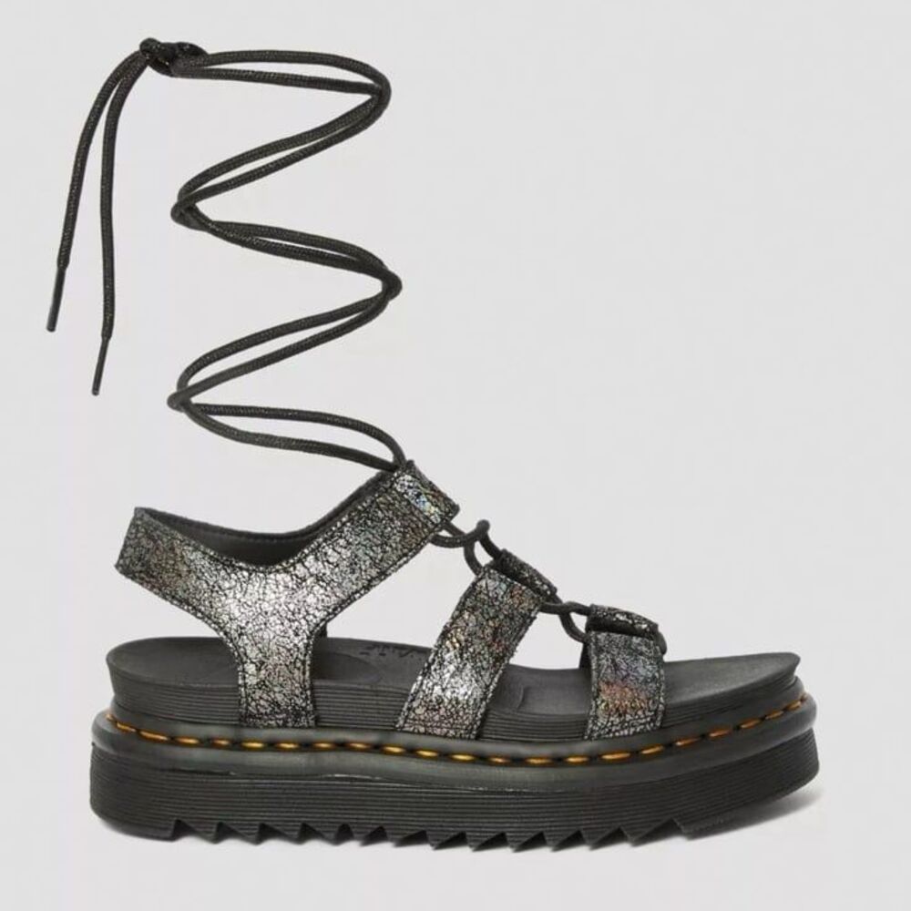 Dr. Martens Women's Nartilla II Leather Gladiator Sandals